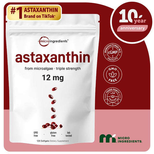 Astaxanthin Antioxidante Para Piel Joven y Radiante