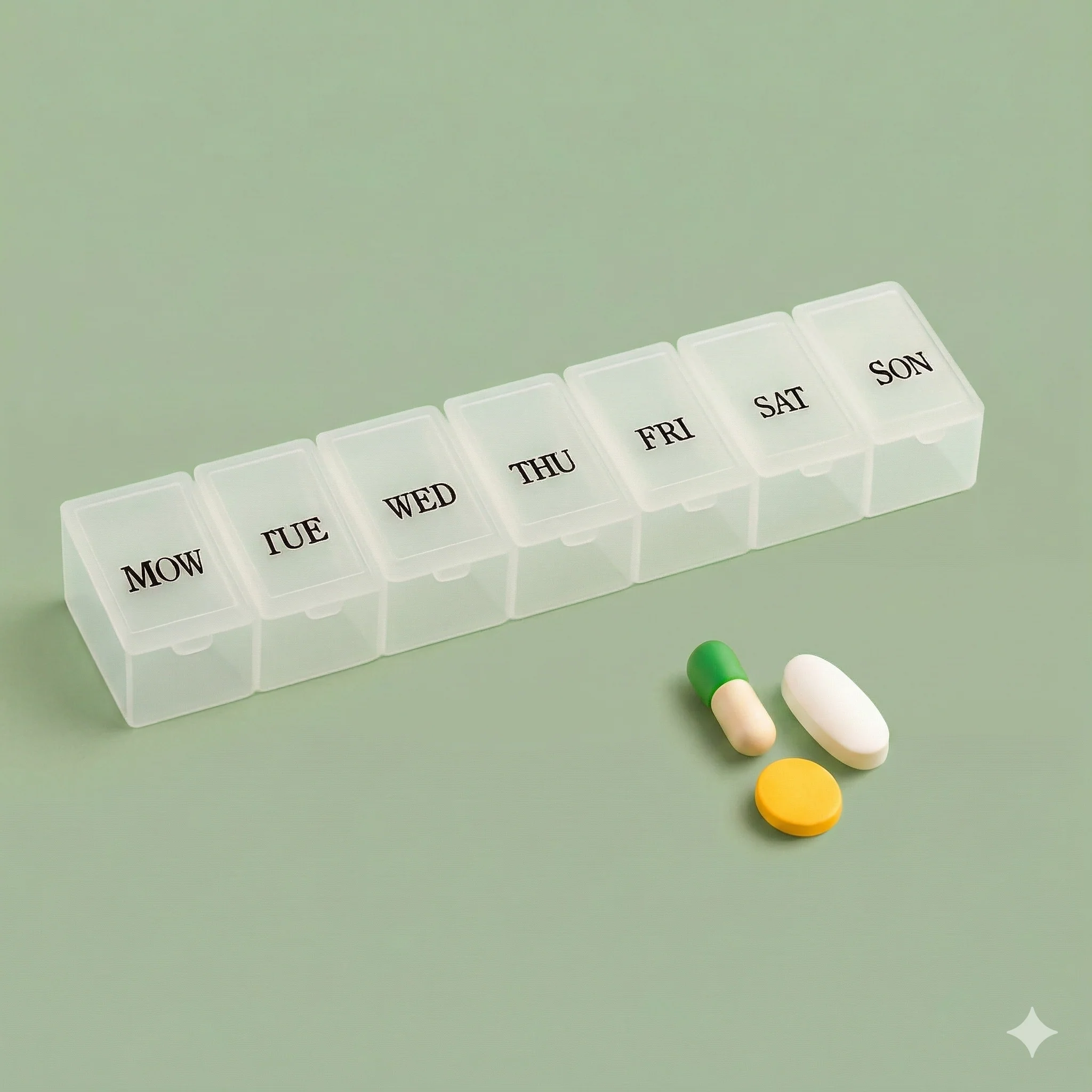 Pastillero De Bienestar Semanal